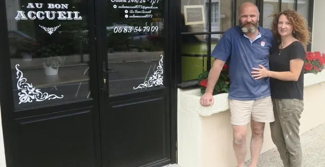 photo bérengère (à droite) sera la seule gestionnaire du lieu. mais, elle peut compter sur le soutien de son mari. &copy; ouest-france