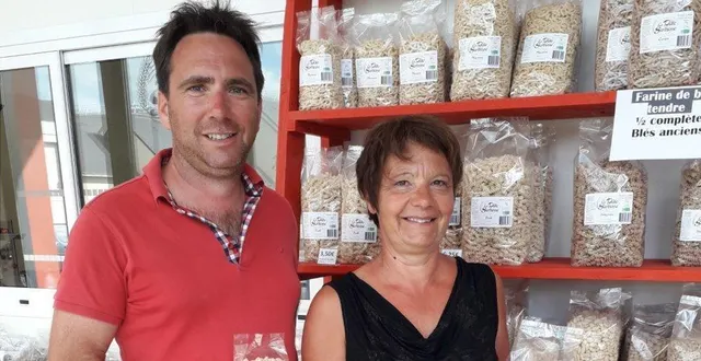 photo mathieu chartier et jocelyne jourdain, gérants de la pâte sarthoise &copy; le maine libre