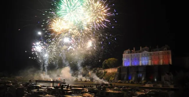 photo pas de feu d’artifice ce lundi soir en raison des restrictions sanitaires liées à la crise du covid-19. &copy; le maine libre