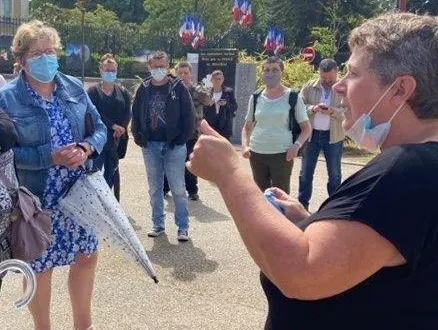 photo valérie lambert, secrétaire départementale cgt des aides à domicile rappelle aux aides soignantes leurs droits. &copy; le maine libre