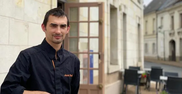 photo mickaël rouillard tient le saint-julien à poncé-sur-le-loir. &copy; yanne boloh.