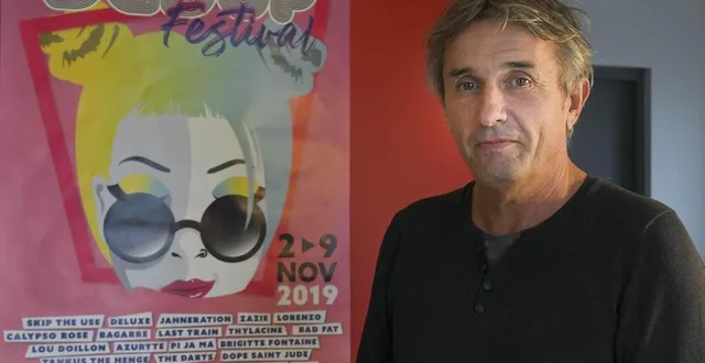 photo bruno leroy, responsable du festival bebop au mans. &copy; archives le maine libre – yvon loué