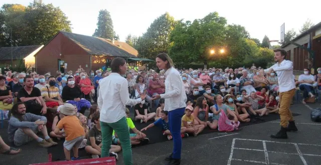 photo le public est venu en nombre et a apprécié l’interprétation de l’avare remis « au goût du jour ». &copy; le maine libre
