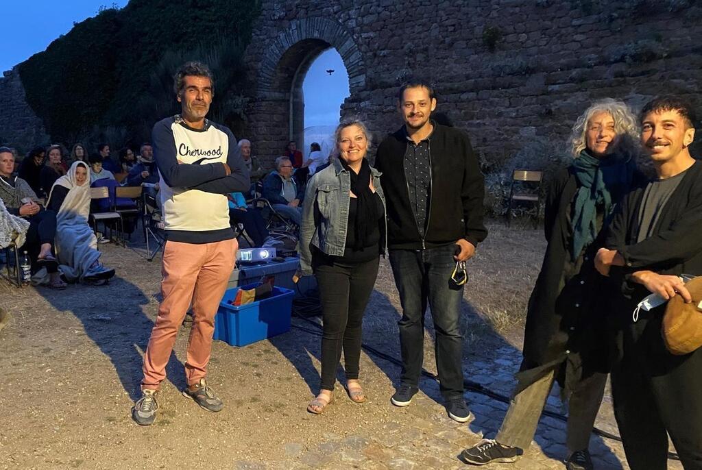 Du cin en plein air dans le fort du cap L vi Fermanville