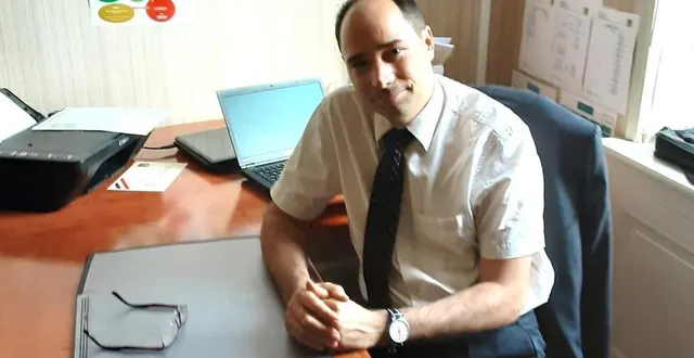 photo david lagleyze, président du sictom loir-et-sarthe, ici dans son bureau, à la mairie d’étriché (maine-et-loire). &copy; ouest-france