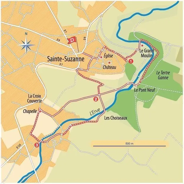 Un weekend à... SainteSuzanne, pour battre la campagne Le Mans