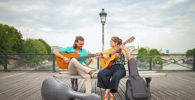 photo le duo de guitare de costa a costa est en concert le 15 août. &copy; de costa a costa