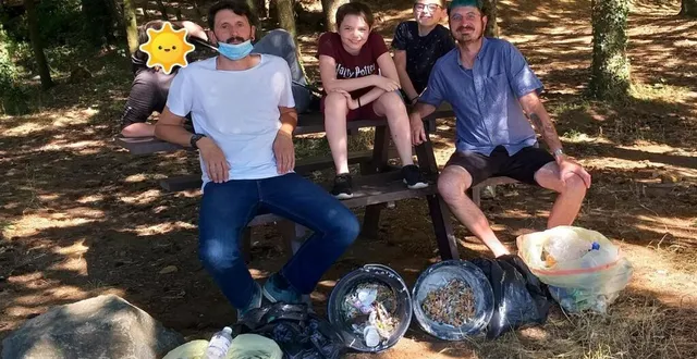 photo une «belle» collecte…  qu’on aimerait bien ne pas avoir à faire. &copy; le maine libre