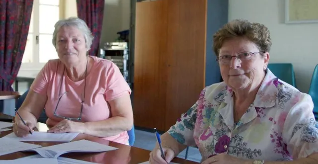 photo eléonora sterba et rosine lambert. &copy; le maine libre
