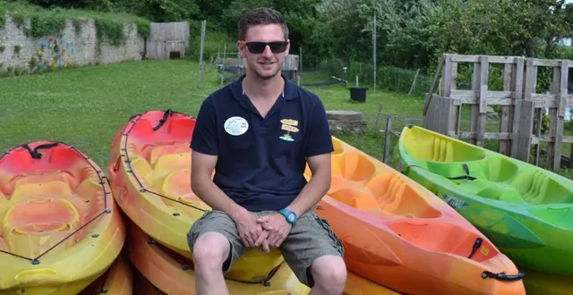 photo jessy thielleux, le gérant de terre activ', propose des activités mêlant sport et détente. &copy; le maine libre