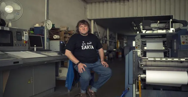 photo didier rio, directeur de l’entreprise earta, organise une marche du siège de couéron jusqu’à l’élysée. cette marche passera par le mans. &copy; presse océan – olivier lanrivain