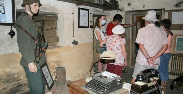 photo chaque samedi depuis 2014, l’association aok 7 organise des visites guidées du blockhaus du général dollmann, rue chanzy, au mans. &copy; ouest-france