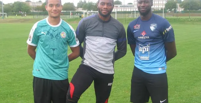 photo de gauche à droite : bachir diagne, marvin ayong, souleymane diarra. &copy; ouest-france
