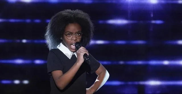 photo diodick, lors de son passage aux auditions à l’aveugle sur le plateau de the voice kids &copy; yann dejardin / tf1 / itv / bureau233