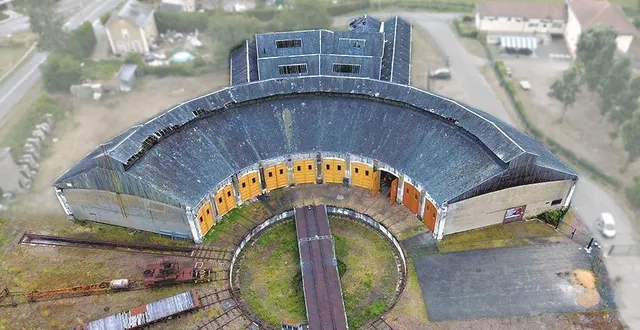 photo la rotonde ferroviaire de montabon. &copy; dr