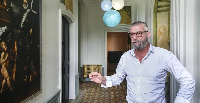 photo frantz jallu a réalisé des travaux importants dans la bâtisse de 1715 afin d’offrir le meilleur confort aux hôtes du henri iv.  &copy; le maine libre – denis lambert