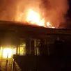 photo un feu de toiture d’une maison s’est étendu à une autre habitation ainsi qu’à la mairie du sap-en-auge, ce lundi 24 août 2020.