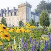 photo exemple type du jardin à la française, les jardins du château de villandry, en touraine, sont classés jardins remarquables.