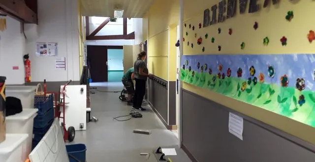 photo les travaux de l’école maternelle chartyrage, réalisés pendant l’été, sont subventionnés à hauteur de 50 % au titre de la dotation d’équipement des territoires ruraux. &copy; ouest-france