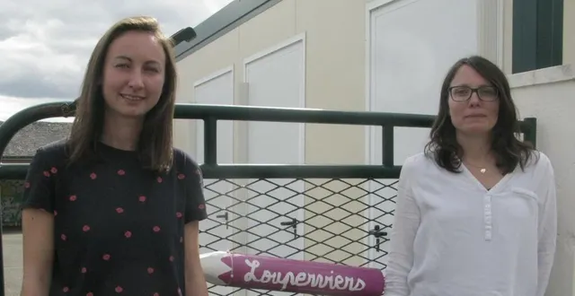 photo alice lainé  et aurélie dolfsma. &copy; le maine libre