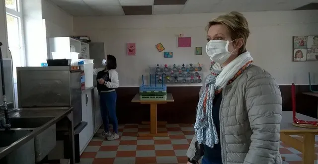 photo mathilde chambon vient diriger l’école notre-dame. &copy; archives ouest-france