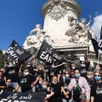 photo les handimarcheurs d’earta, place de l’opéra à paris, mercredi 2 septembre.