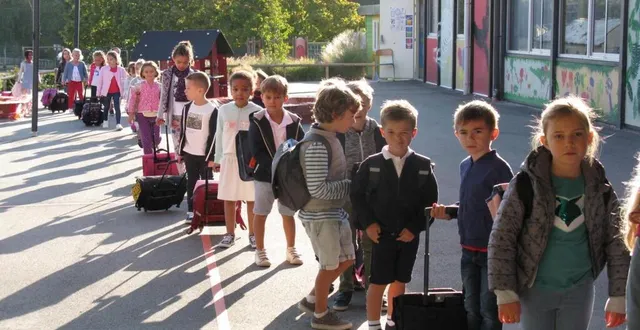 photo une rentrée calme et sereine avec une classe supplémentaire, soit sept classes pour 170 élèves et huit enseignants. &copy; ouest-france