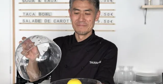 photo le mans, jeudi 3 septembre 2020. masatoshi takayanagi ouvre sa pâtisserie l’osier rue gambetta. &copy; photo le maine libre