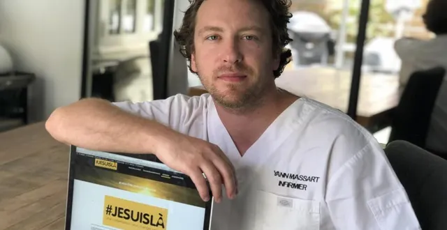 photo yann massart, infirmier psy féru de nouvelles technologies, lance la plateforme #jesuislà avec le soutien de « l’influenceuse » web amélia nymphea, très présente sur les réseaux sociaux. &copy; ouest-france