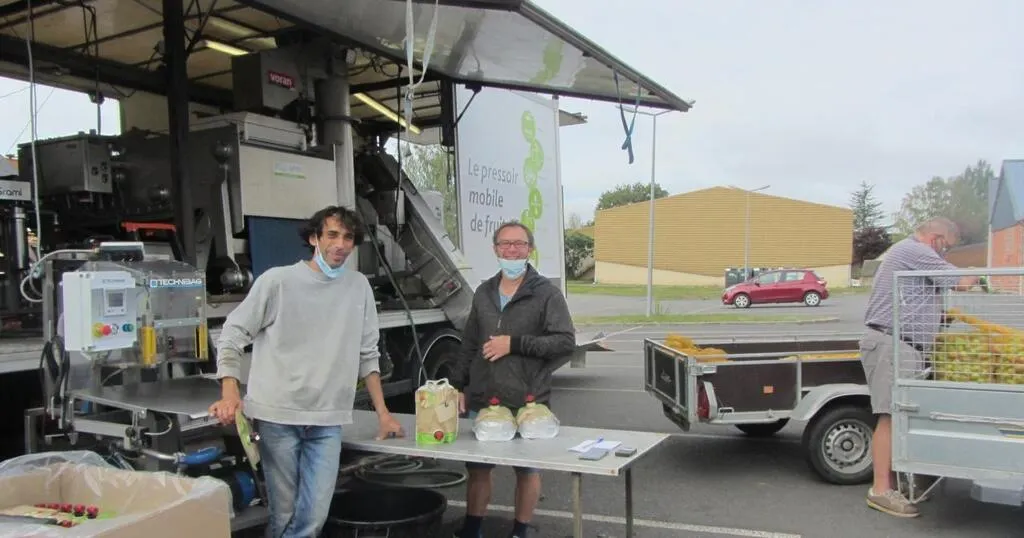 PassaislaConception. La saison du pressage de pommes a commencé