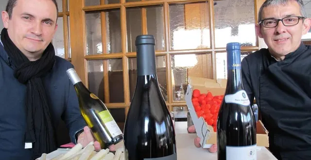 photo xavier bichon (à gauche) et éric bernier, gérants de l’hôtellerie saint-jean. &copy; archives co