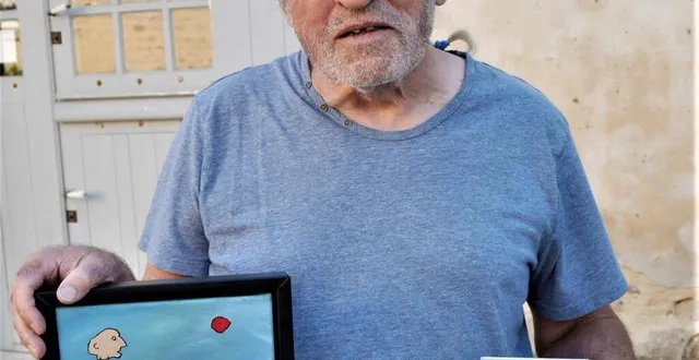 photo yves barré expose pour la première fois avec les artistes girois. &copy; ouest-france