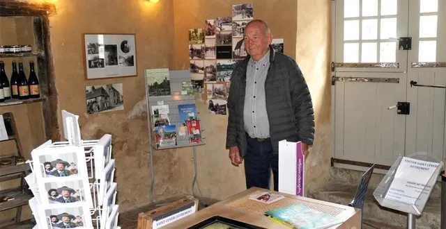 photo arsène guilmeau dans la salle de l’auberge des sœurs moisy. &copy; ouest-france