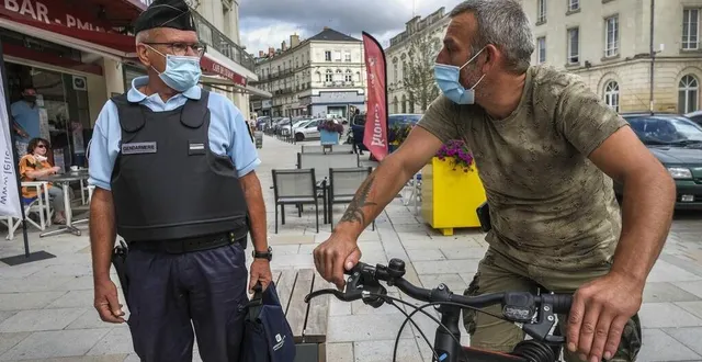 photo cyclistes, joggeurs, randonneurs sont désormais dispensés du port du masque &copy; photo le maine libre denis lambert