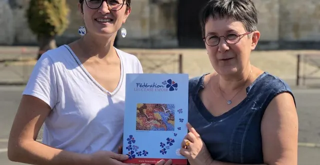 photo estelle mille et fabienne levecque ont fondé une antenne sarthoise de leucémie espoir 72. &copy; photo le maine libre
