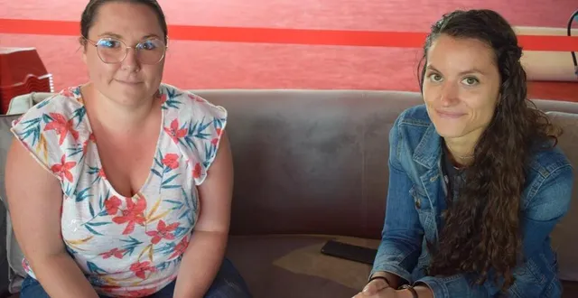 photo hélène dubois (à gauche) et anaïs guillermin (à droite) sont les deux co-directrices du cinéma confluences. &copy; ouest-france