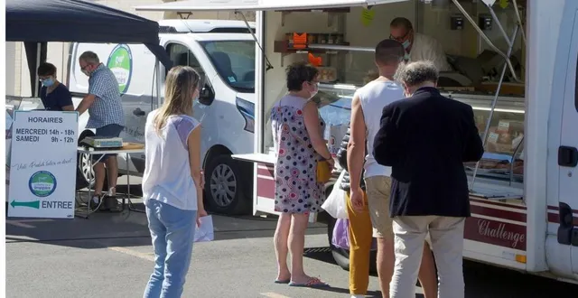 photo les habitants de la commune ont apprécié ce nouveau marché qui ne demande qu’à s’étoffer &copy; le maine libre