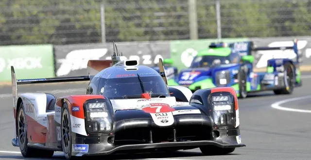 photo la toyota n°7 a pris la pole position de ces 24 heures du mans à l’issue de la première hyperpole de l’histoire. &copy; jerome fouquet/ouest-france
