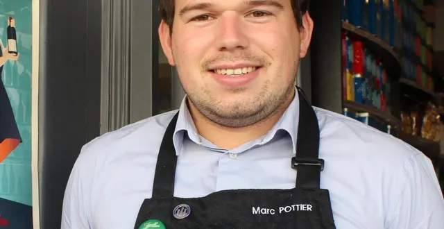 photo marc pottier participait pour la première fois au concours de meilleur caviste de france. &copy; ouest-france