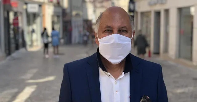 photo philippe guider, président de l’association j’aime le commerce de proximité. &copy; le maine libre