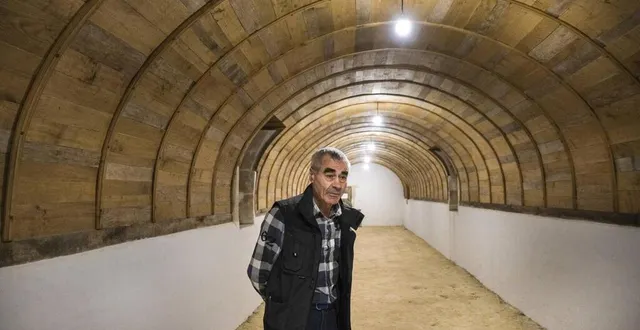 photo philippe gagnot, au manoir de verdigné. &copy; denis lambert/le maine libre