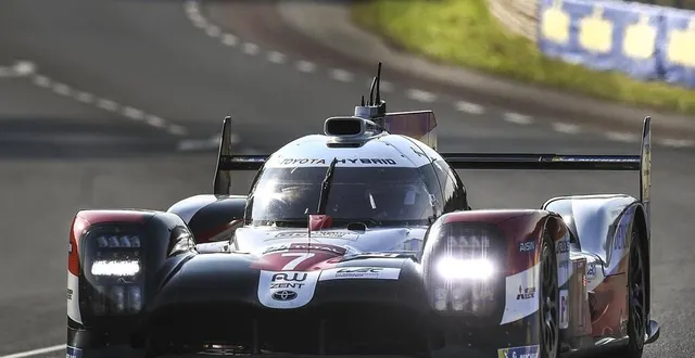 photo la toyota 7 est partie en pole position. &copy; photo le maine libre denis lambert