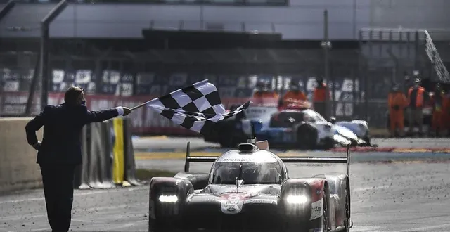 photo c’est finalement la toyota n° 8 qui remporte la 88e édition des 24 heures du mans, suivie par la rebellion n° 1 et la toyota n°7. &copy; le maine libre - denis lambert