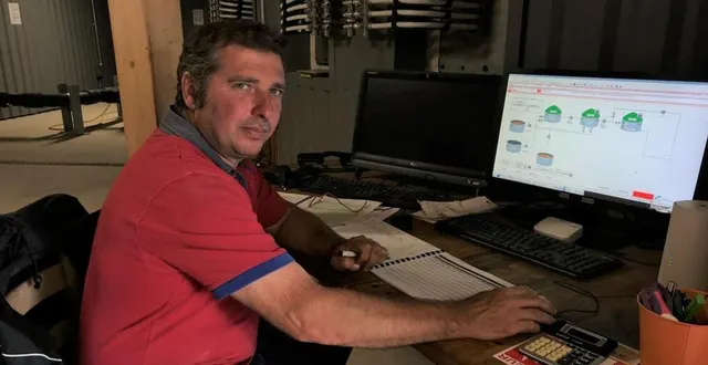 photo thierry royer a investi plus de 3 millions d’euros dans son méthaniseur. &copy; ouest-france