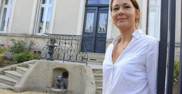 photo aurélie desgranges et son mari ont acheté une grande maison dans le centre-ville de parthenay (deux-sèvres). ils viennent d’y ouvrir des chambres d’hôtes. &copy; co – jordan guerin-morin
