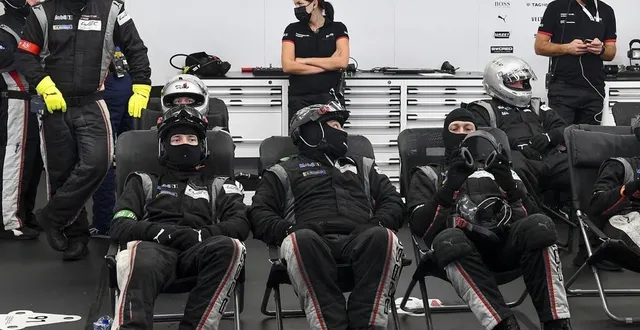 photo trois membres de l’équipe porsche présente au mans ont été testés positifs au coronavirus. &copy; photo le maine libre yvon loue