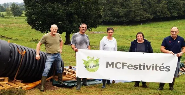 photo les dernières touches sur le parcours, samedi dernier. &copy; ouest-france