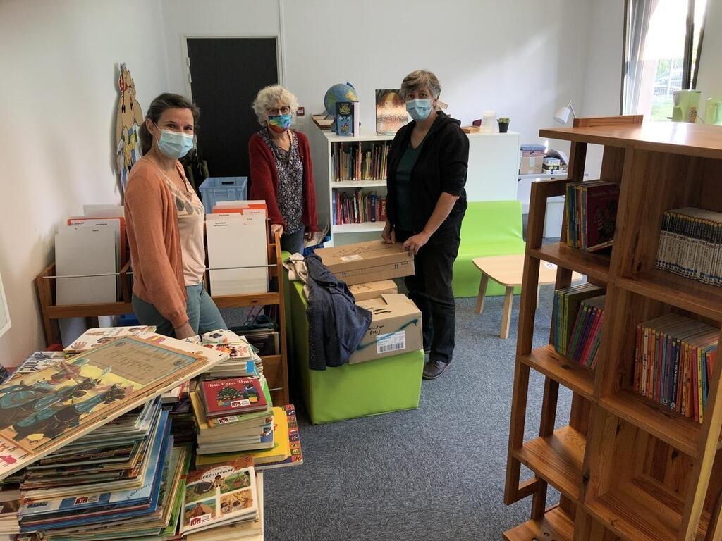 Nantes. La biblioth que avait br l elle retrouve de l air