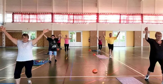 photo la section gym douce, c’est chaque jeudi à 16 h 45. l’adhésion est de 75 € et 110 € pour un couple. &copy; ouest-france