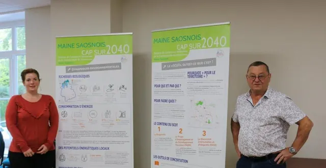 photo amélie jouin, agent communautaire, et alain blot, vice-président communautaire, se chargeront d’accompagner les ateliers thématiques. &copy; ouest-france
